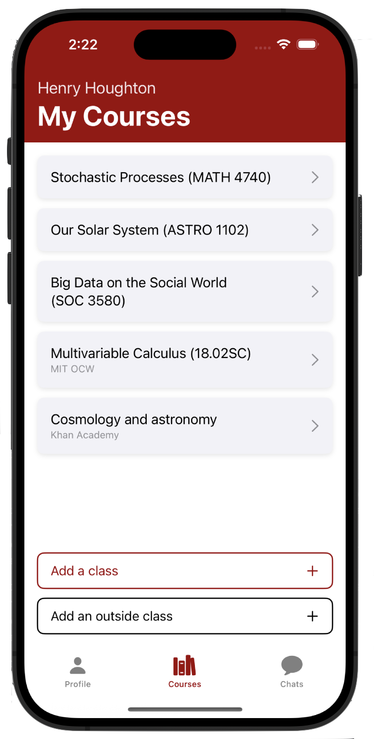 LectureLink App Screenshot
